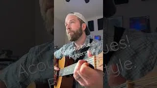 Thumbnail: Started working out some fingerstyle acoustic blues today - coming along okay! Happy Wednesday :)