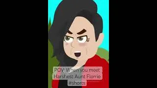 Thumbnail: POV: When you meet Harshest Aunt Florrie #shorts #harshestauntflorrie #brattyteenagergenevie #viral