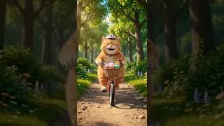 Thumbnail: 🚲🕳️😹 Fat Orange Cat Falls Into a Hidden Burrow | Big Tiger, Foxy & Guile Snack Disaster 😂