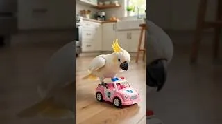 Thumbnail: Cockatoo Cop Chases a Crazy Goat! 🚔🦜🐐 | Funniest Animal Animation Ever 😂