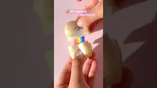 Thumbnail: How to make squishy🌈🤍