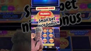 Thumbnail: Lightning Link Bonus on a $25 Bankroll — $1 Spins, $25 bankroll,Nice Win!