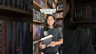 Thumbnail: I buy books faster than I can read them🫣