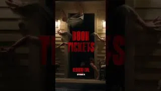Thumbnail: 🚨 Consider this your warning 🚨 Zach Cregger's #ResidentEvil tickets are on sale now #Shorts