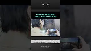Thumbnail: Maximise your everyday with the performance of #Xperia1VIII #Shorts 💡