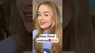 Thumbnail: Beginner friendly easy floral makeup! #festivalmakeup #makeup