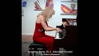 Thumbnail: Schumann: Symphonic Études: Étude No.5 - Scherzando (excerpt) - Sophia Agranovich