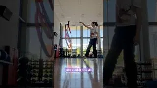 Thumbnail: quick ribbon tutorial 🥰 #rhythmicgymnastics
