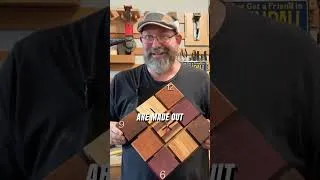 Thumbnail: My Favorite Woodworking Project: The Patchwork Clock!