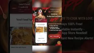 Thumbnail: My Gift to You - The New Soul Food Cooking App is Here!