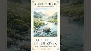Thumbnail: Soulful Stories #2 🌿The Pebble in the River | Maybe Life Isn't Trying to Break You