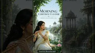 Thumbnail: Morning Cortisol Reset 🌿 Bansuri 432 Hz for Calm & Inner Peace