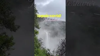 Thumbnail: This waterfall in Mahabaleshwar🫶🏻     #fyp #viral #rain #monsoon #travel #waterfall