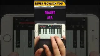 Thumbnail: River Flows In You (Piano Tutorial) 🎹 #piano #riverflowinyou #garageband  #sounakbanik