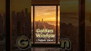 Thumbnail: Golden Window ( Window of Changing Colors  ) #shorts #jazz #music #saxophone #femalevocal