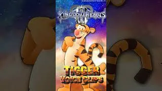 Thumbnail: All Tigger Voice Clips • Kingdom Hearts 3 • Voice Lines • 2019 (Jim Cummings) - ENGLISH