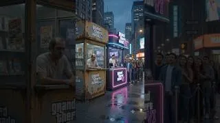 Thumbnail: GTA 5 VS GTA 6 SHOP😢||#shorts #gta6 #viral #trending