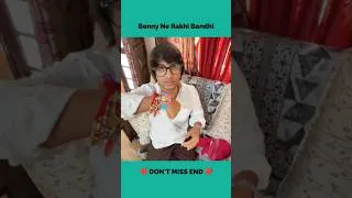 Thumbnail: benny ne rakhi bandi 😍 Sourav joshi vlog #shorts #youtubeshorts #rakshabandhan