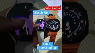 Thumbnail: 😱🔥samsung watch S6 vs watch ultra .#ytshorts #samsung #techshorts