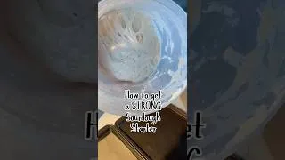 Thumbnail: Subscribe beginner Sourdough. The description of this video explains the strong starter #sourdough