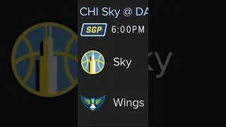 Thumbnail: WNBA : Wings vs Sky : Game Prediction : ML + Spread Picks : Who wins?