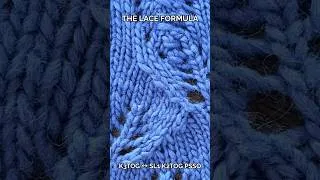 Thumbnail: The Mirror Pair That Makes Lace Knitting Beautiful: K3TOG & SL1 K2TOG PSSO