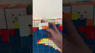 Thumbnail: Wait For The Reveal – Rubik’s Cube Magic!.#RubiksCube #ArianaGrande #CubeArt #viralshorts