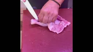 Thumbnail: How to debone a chicken thigh     #cooking #chicken