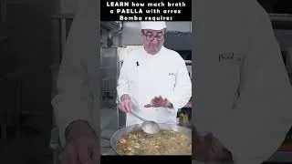 Thumbnail: Spanish paella. Learn how much broth to add to a paella