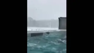 Thumbnail: Demonstration of Swim Spa use during Snow!