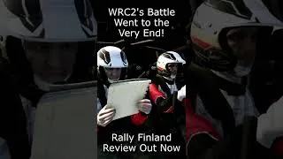Thumbnail: DOWN TO THE WIRE in #RallyFinland for #WRC LEGEND and Young #FIAERC star! #Rally #Rallying #WRC2025