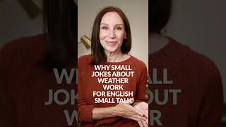 Thumbnail: Better English Small Talk (Why Weather Is the Best)