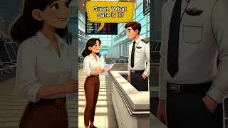 Thumbnail: English Conversation at the Airport | Beginner English