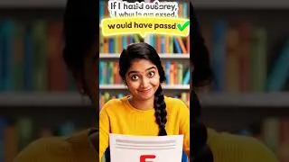 Thumbnail: Stop Saying It Wrong! Would Have + Past Participle? Full Video Link in Description