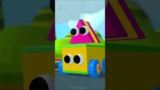 Thumbnail: Shape Song with Speedies #rhymes #cartoon #learning #abcd #car #forkids