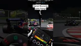 Thumbnail: Riccardo flys off after grid start
