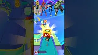 Thumbnail: Who Is Best? 🤔 | Jake 🆚 Spiderman 🆚 Orion 🆚 Hulk | Subway Surfers #subwaysurfers #gaming #shorts