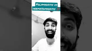 Thumbnail: Polymyositis and Dermatomyositis 🥱 let's do it quickly! #speedytitbits #medschool