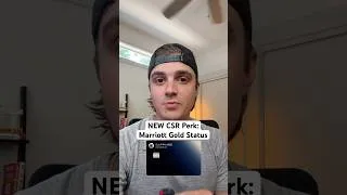Thumbnail: NEW Sapphire Reserve Perk: Marriott Gold Status 🏨