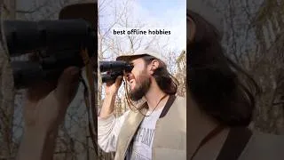 Thumbnail: My top analog hobby 🐦 #analog #offline #hobbies #birdwatching #birder