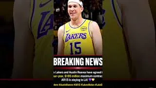 Thumbnail: The Lakers and Austin Reaves have agreed to a four-year, $185 million maximum contract!
