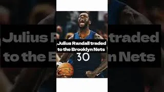 Thumbnail: #JuliusRandall traded to the Brooklyn Nets