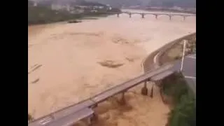 Thumbnail: Luar Biasa 'Ngeri' ARUS DERAS   !! Sungai Fujian's Minqing County Terihat dari Atas