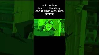 Thumbnail: Sukuna fraud everywhere #animecharacter #fight #jujutsukaisen #boondocks  #undertale #owl