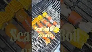 Thumbnail: Seafood Boil Skewers 🔥🦐 The Ultimate Grilling Recipe!