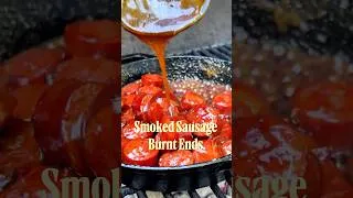 Thumbnail: Smoked Sausage Burnt Ends 🔥 | Easy Labor Day Cookout Recipe!