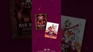 Thumbnail: The Hazbin Hotel: Bar Book and Hazbin Hotel: The Official Coloring Book are finally here! 📖🍸