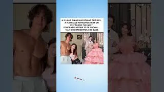 Thumbnail: Viral Marriage Announcement Sparks Massive Internet Debate! 💍😲 #Shorts