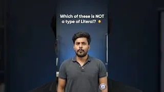 Thumbnail: Which of these is NOT a type of Literal?