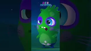 Thumbnail: It's Halloween Night! | Mini Moonies 💙🧟 #shorts  #halloween #kidssong #spooky